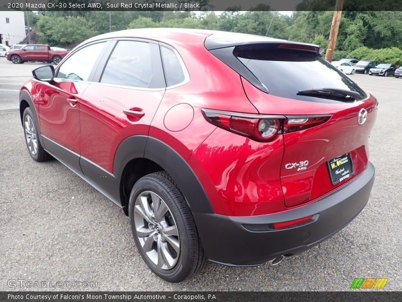 Soul Red Crystal Metallic / Black 2020 Mazda CX-30 Select AWD