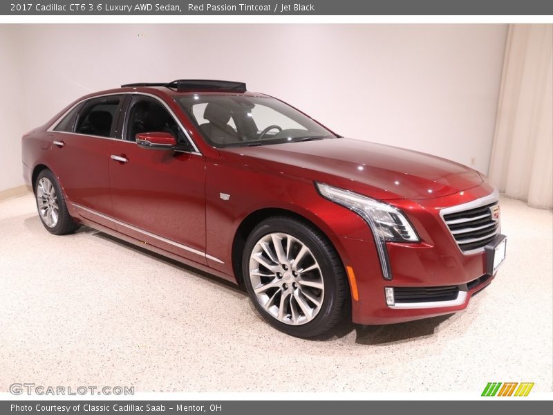 Front 3/4 View of 2017 CT6 3.6 Luxury AWD Sedan