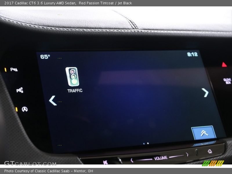 Red Passion Tintcoat / Jet Black 2017 Cadillac CT6 3.6 Luxury AWD Sedan