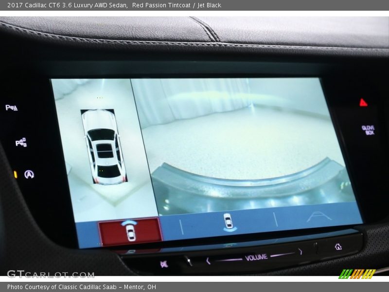 Red Passion Tintcoat / Jet Black 2017 Cadillac CT6 3.6 Luxury AWD Sedan