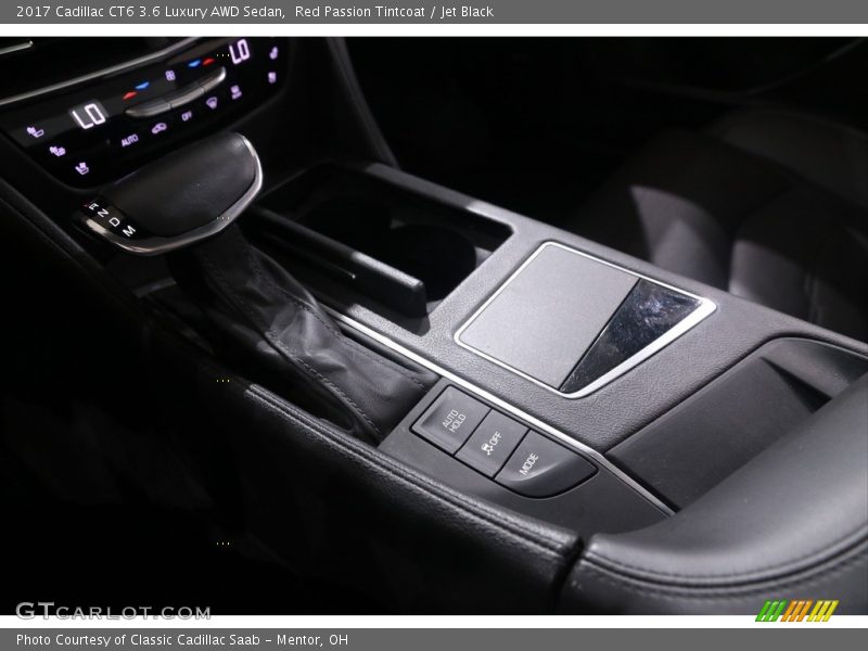 Red Passion Tintcoat / Jet Black 2017 Cadillac CT6 3.6 Luxury AWD Sedan