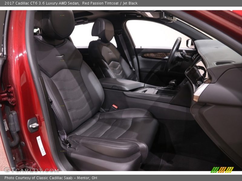 Red Passion Tintcoat / Jet Black 2017 Cadillac CT6 3.6 Luxury AWD Sedan