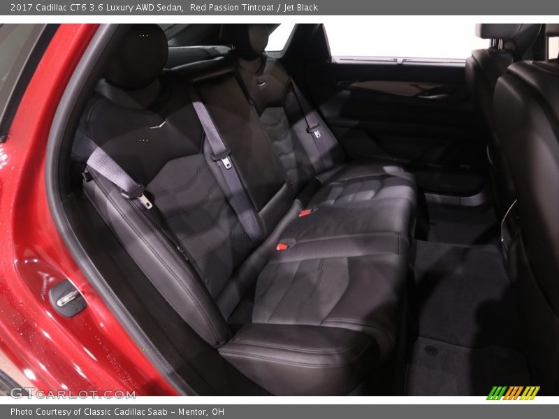 Red Passion Tintcoat / Jet Black 2017 Cadillac CT6 3.6 Luxury AWD Sedan