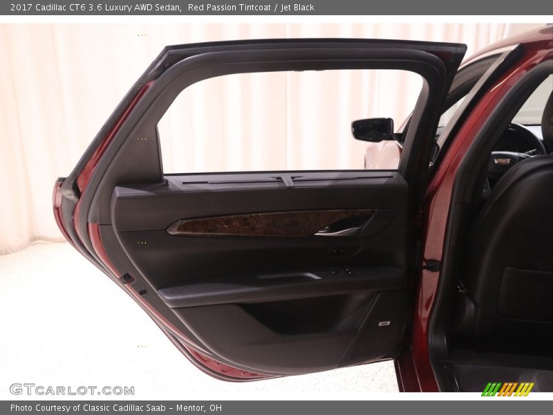 Red Passion Tintcoat / Jet Black 2017 Cadillac CT6 3.6 Luxury AWD Sedan
