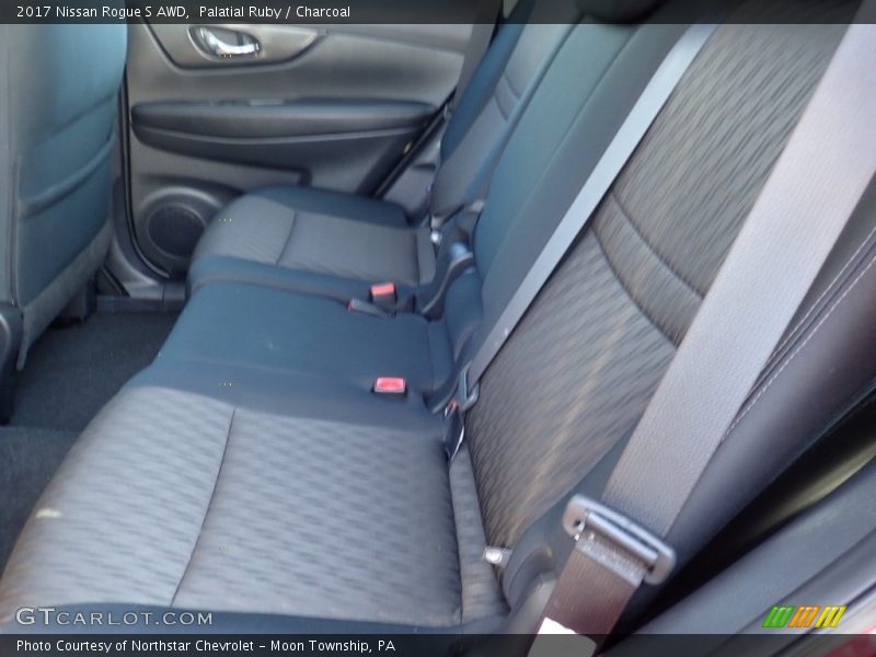 Palatial Ruby / Charcoal 2017 Nissan Rogue S AWD