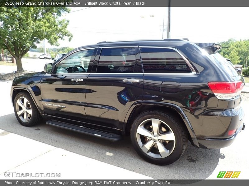 2016 Grand Cherokee Overland 4x4 Brilliant Black Crystal Pearl