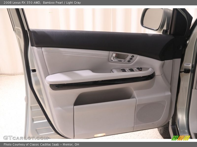 Bamboo Pearl / Light Gray 2008 Lexus RX 350 AWD