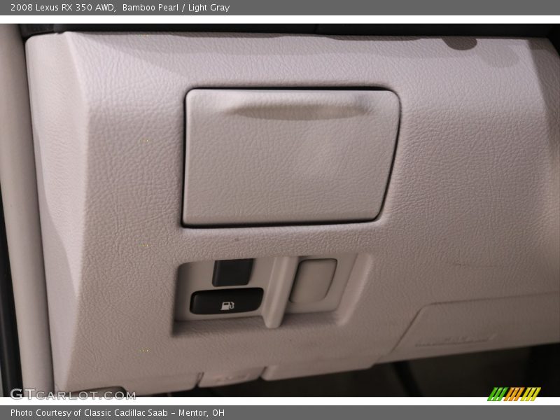 Bamboo Pearl / Light Gray 2008 Lexus RX 350 AWD