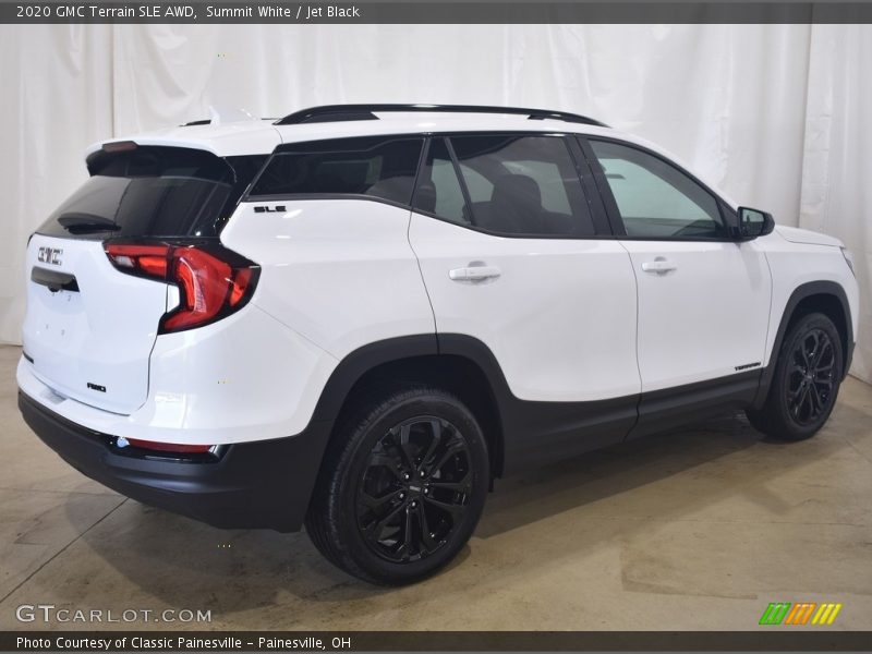 Summit White / Jet Black 2020 GMC Terrain SLE AWD