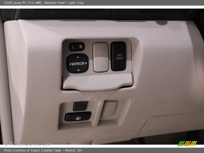 Bamboo Pearl / Light Gray 2008 Lexus RX 350 AWD