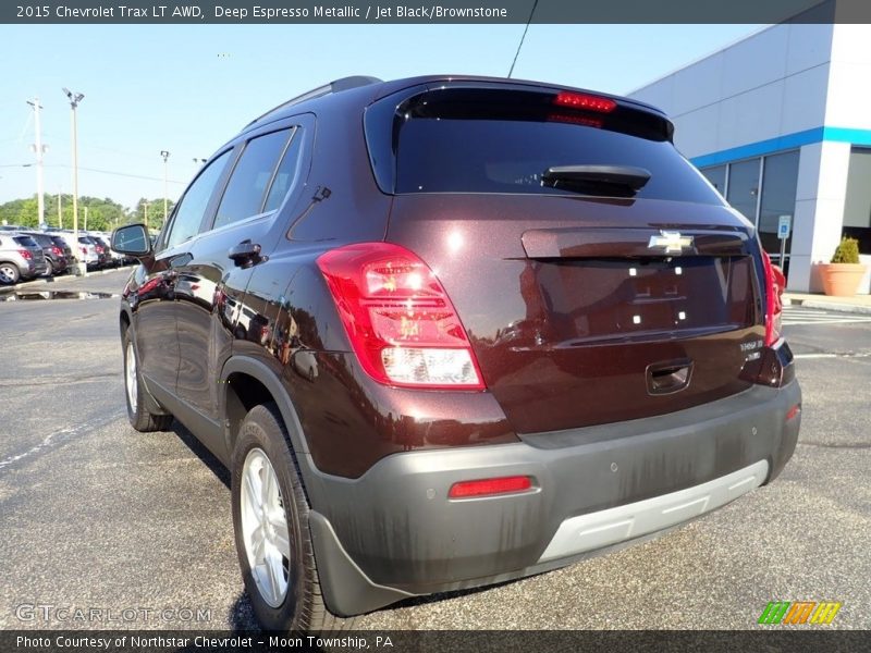 Deep Espresso Metallic / Jet Black/Brownstone 2015 Chevrolet Trax LT AWD