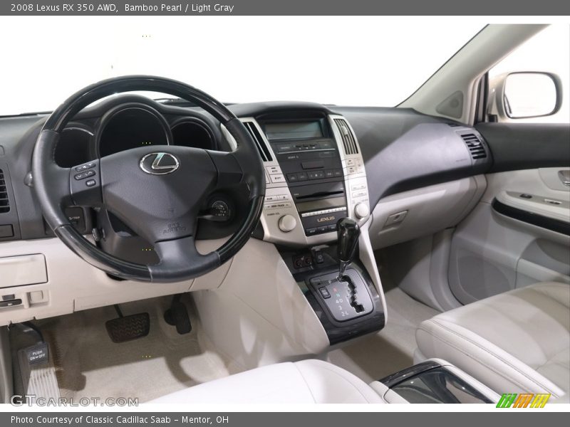 Bamboo Pearl / Light Gray 2008 Lexus RX 350 AWD