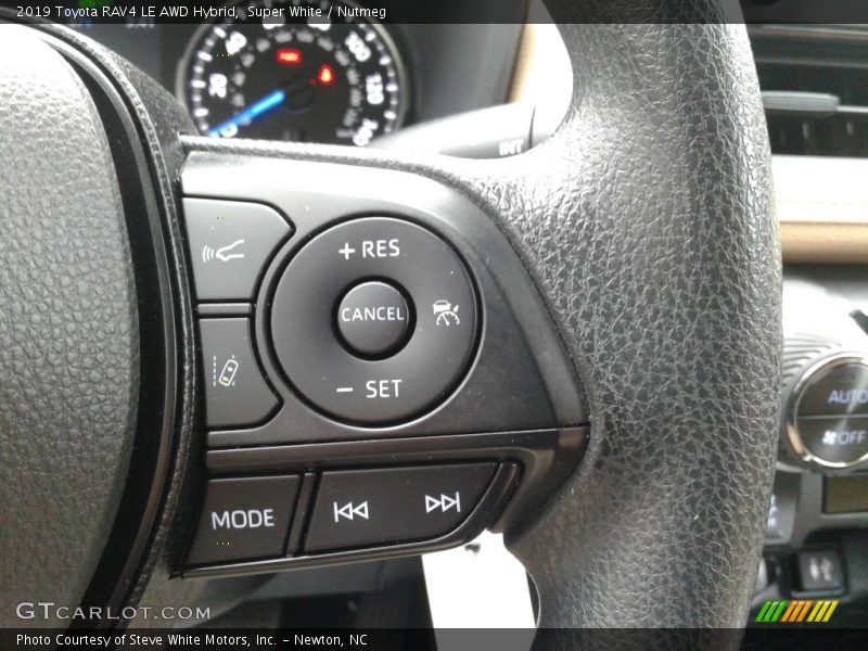  2019 RAV4 LE AWD Hybrid Steering Wheel