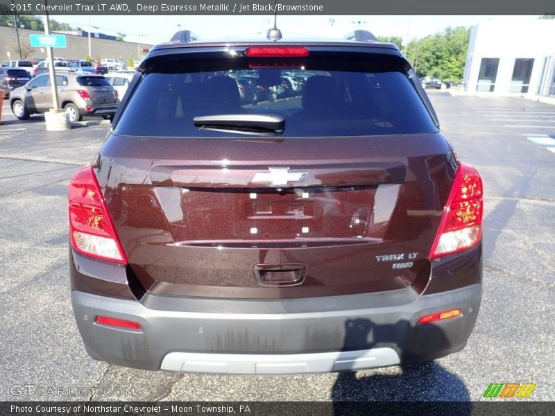 Deep Espresso Metallic / Jet Black/Brownstone 2015 Chevrolet Trax LT AWD