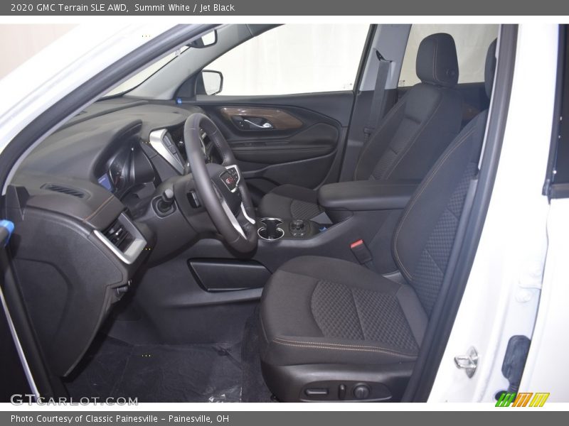 Summit White / Jet Black 2020 GMC Terrain SLE AWD