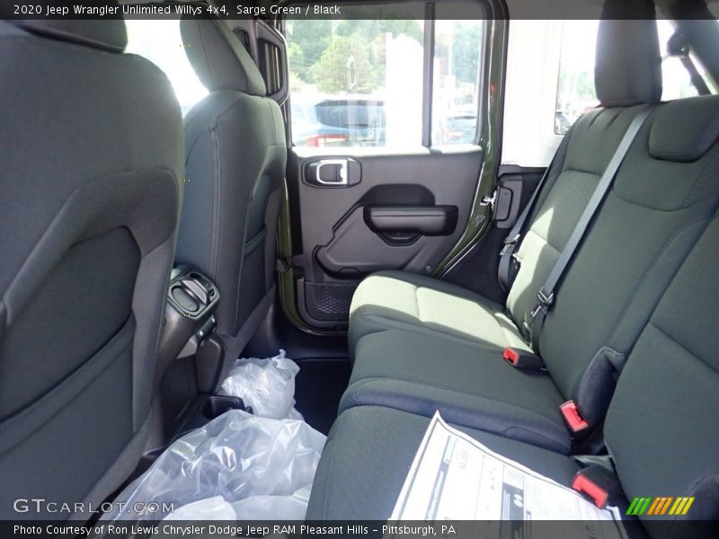 Sarge Green / Black 2020 Jeep Wrangler Unlimited Willys 4x4