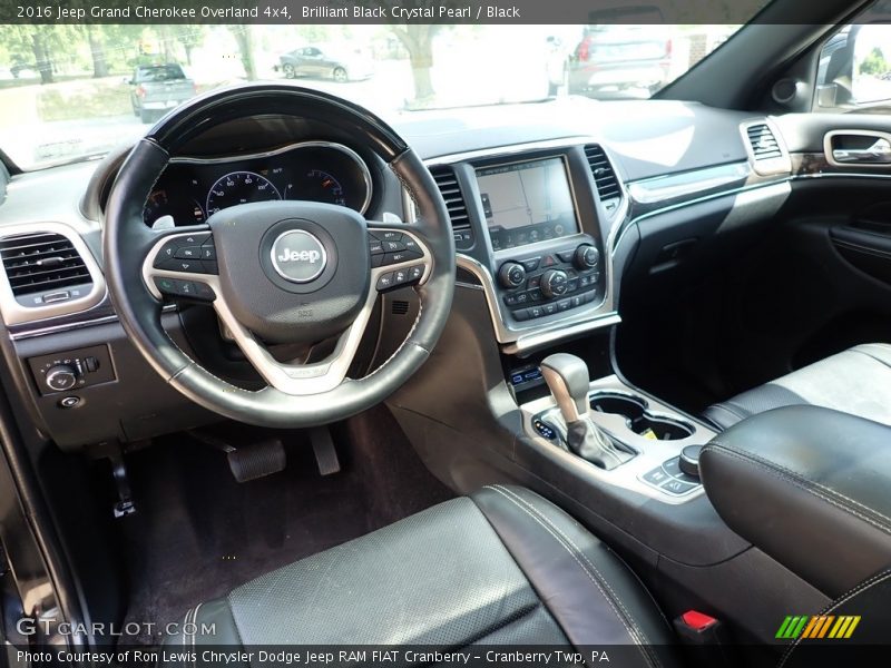 Dashboard of 2016 Grand Cherokee Overland 4x4