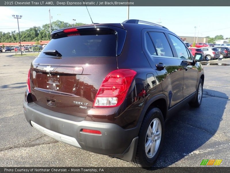 Deep Espresso Metallic / Jet Black/Brownstone 2015 Chevrolet Trax LT AWD