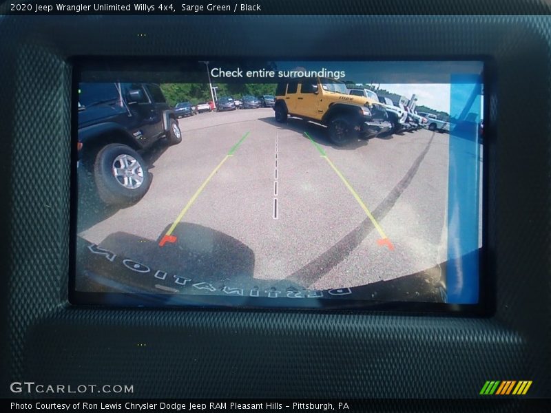 Sarge Green / Black 2020 Jeep Wrangler Unlimited Willys 4x4