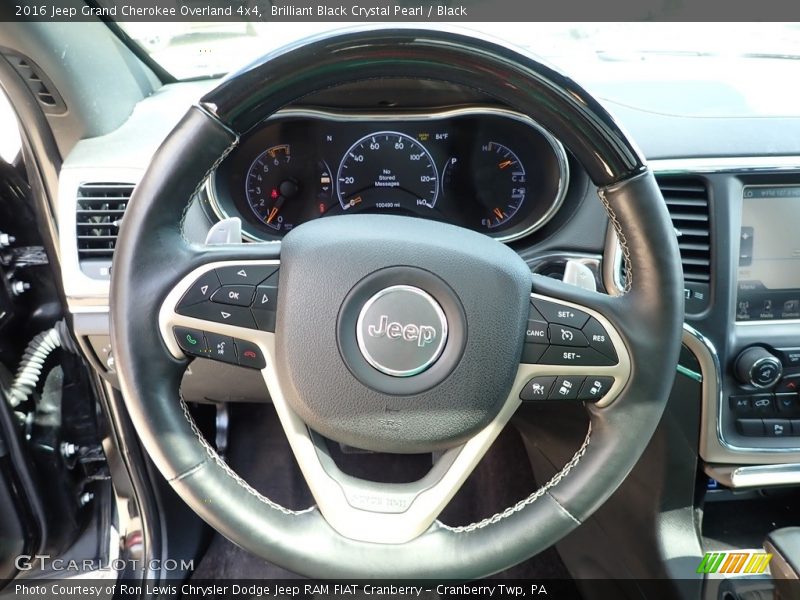  2016 Grand Cherokee Overland 4x4 Steering Wheel