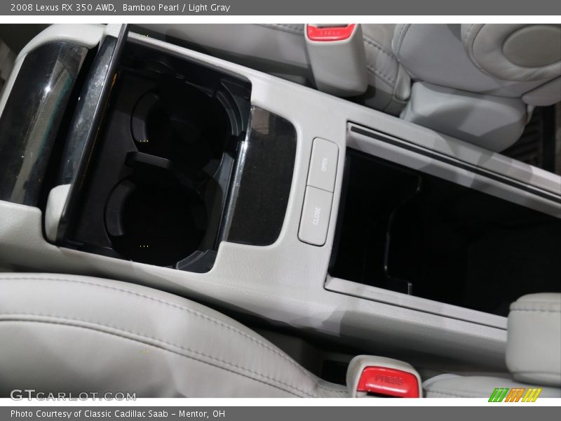 Bamboo Pearl / Light Gray 2008 Lexus RX 350 AWD