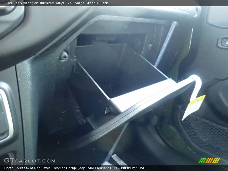 Sarge Green / Black 2020 Jeep Wrangler Unlimited Willys 4x4