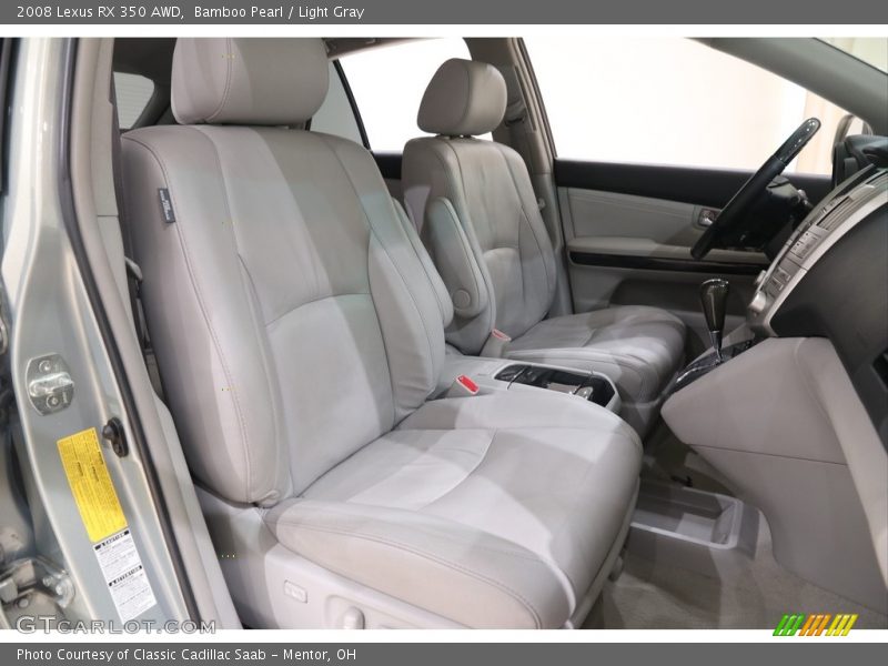 Bamboo Pearl / Light Gray 2008 Lexus RX 350 AWD
