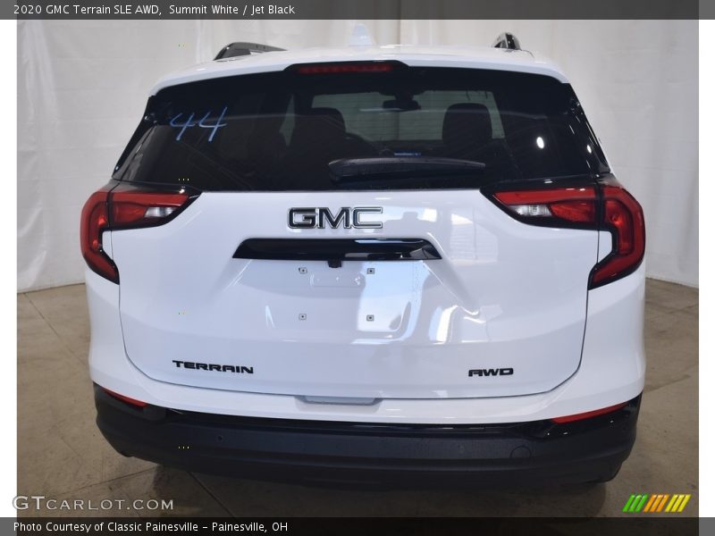 Summit White / Jet Black 2020 GMC Terrain SLE AWD