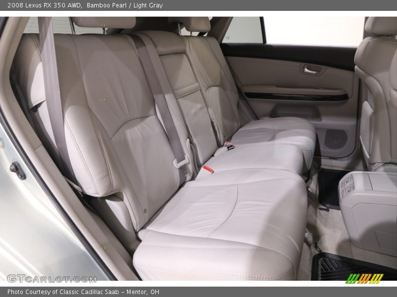 Bamboo Pearl / Light Gray 2008 Lexus RX 350 AWD