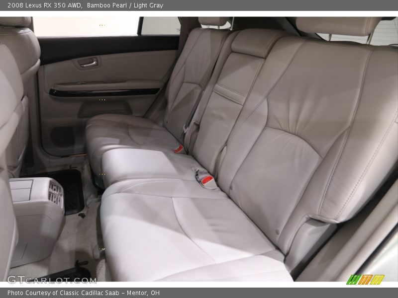 Bamboo Pearl / Light Gray 2008 Lexus RX 350 AWD