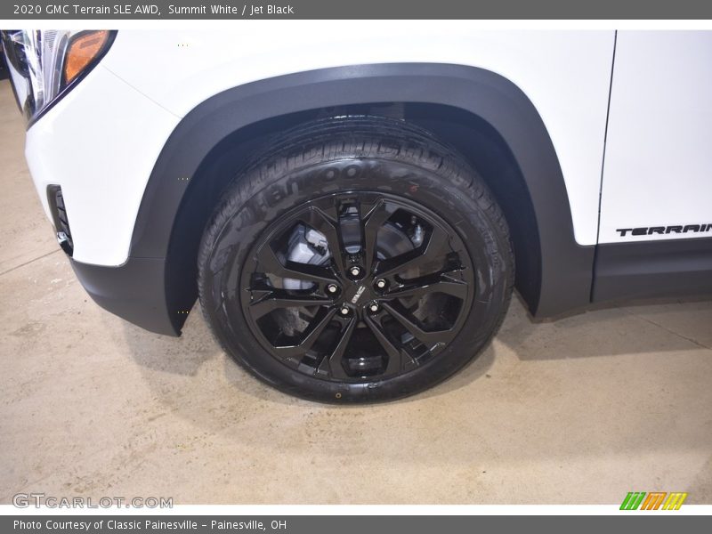 Summit White / Jet Black 2020 GMC Terrain SLE AWD