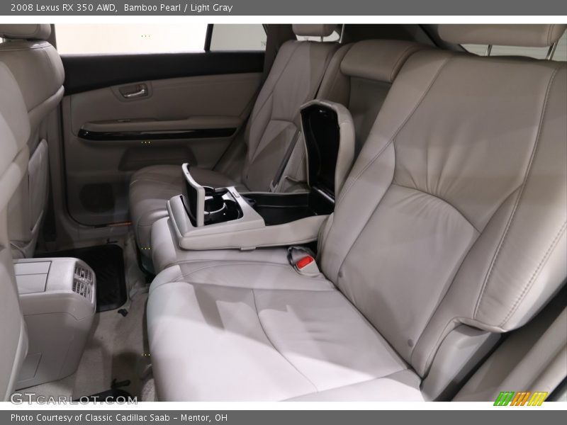Bamboo Pearl / Light Gray 2008 Lexus RX 350 AWD