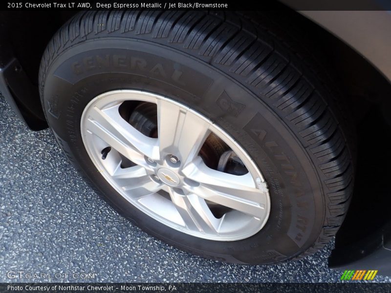 Deep Espresso Metallic / Jet Black/Brownstone 2015 Chevrolet Trax LT AWD
