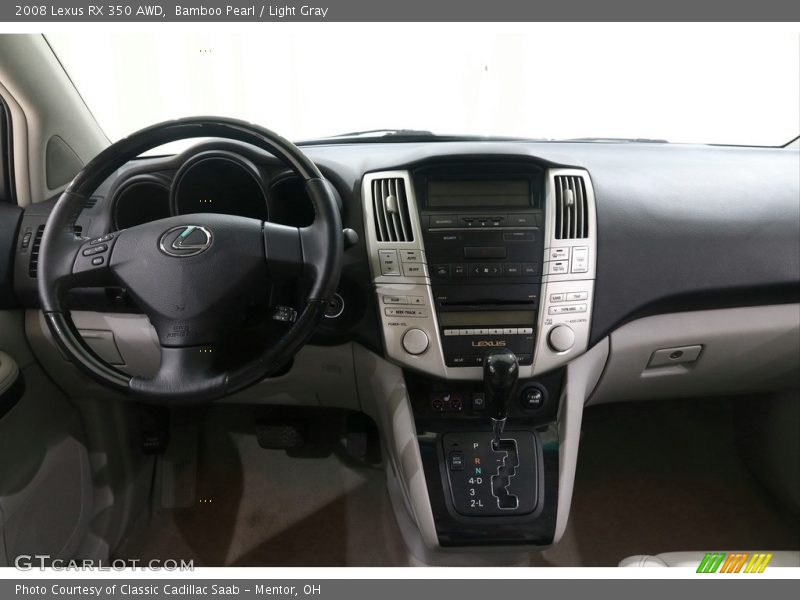Bamboo Pearl / Light Gray 2008 Lexus RX 350 AWD