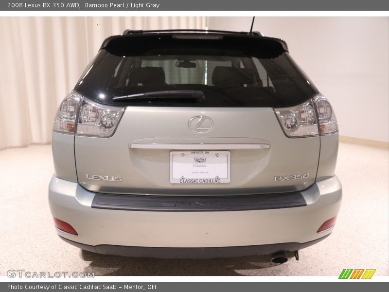 Bamboo Pearl / Light Gray 2008 Lexus RX 350 AWD