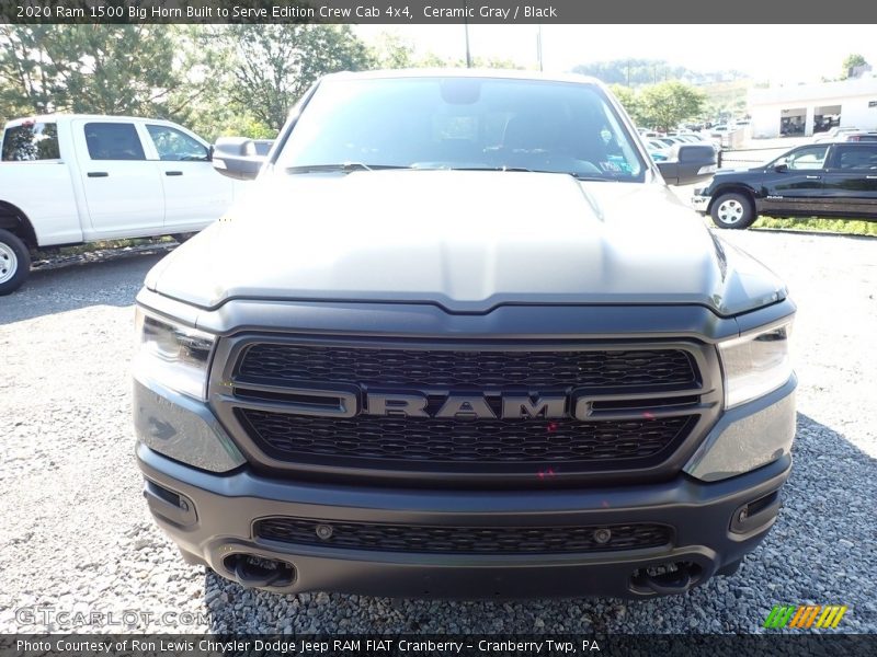Ceramic Gray / Black 2020 Ram 1500 Big Horn Built to Serve Edition Crew Cab 4x4