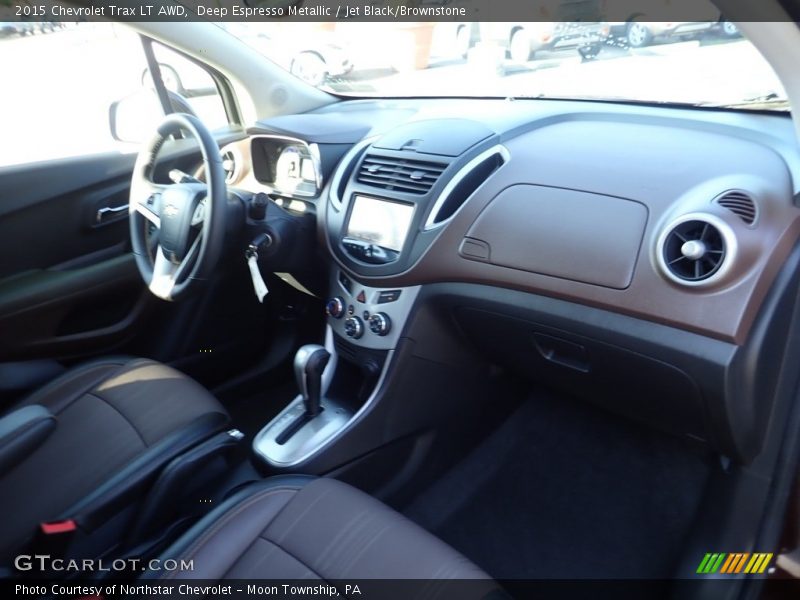 Deep Espresso Metallic / Jet Black/Brownstone 2015 Chevrolet Trax LT AWD