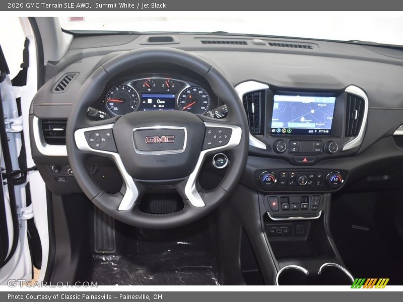 Summit White / Jet Black 2020 GMC Terrain SLE AWD