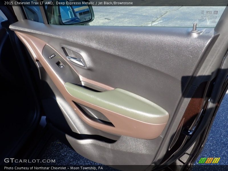 Deep Espresso Metallic / Jet Black/Brownstone 2015 Chevrolet Trax LT AWD