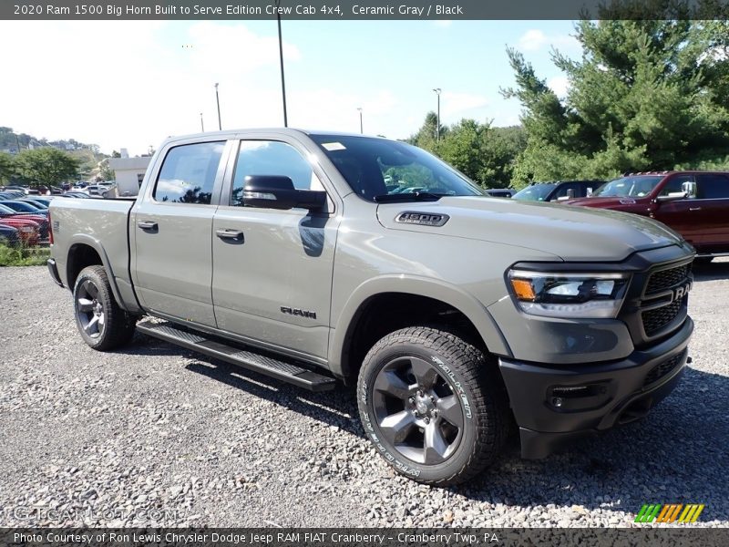 Front 3/4 View of 2020 1500 Big Horn Built to Serve Edition Crew Cab 4x4