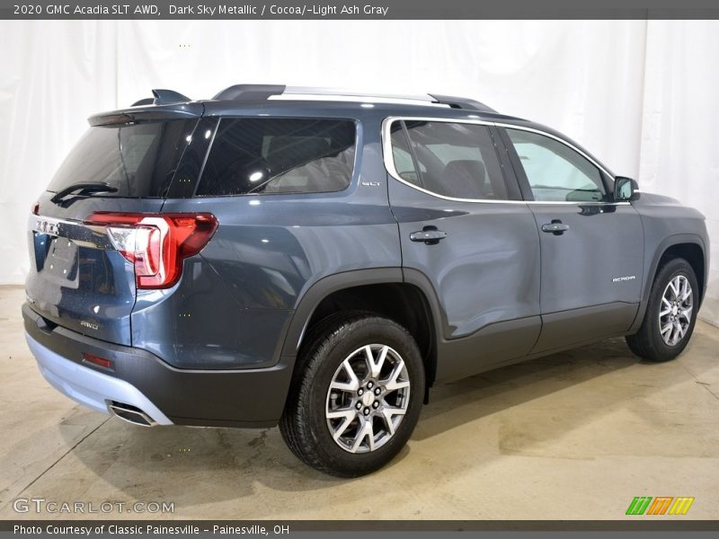 Dark Sky Metallic / Cocoa/­Light Ash Gray 2020 GMC Acadia SLT AWD