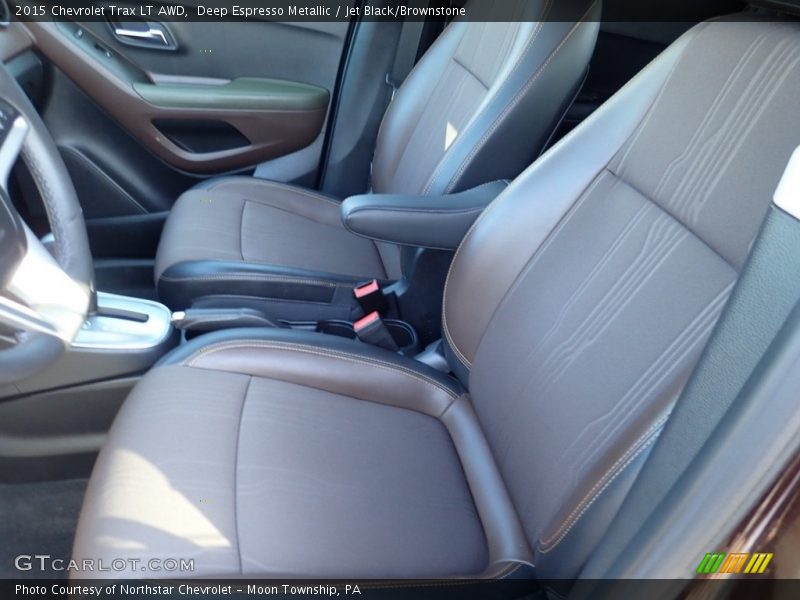 Deep Espresso Metallic / Jet Black/Brownstone 2015 Chevrolet Trax LT AWD