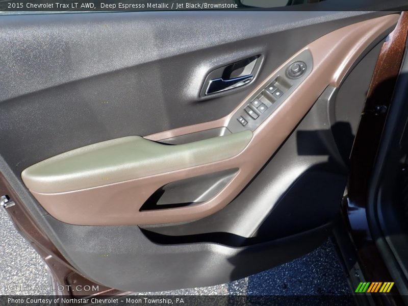 Deep Espresso Metallic / Jet Black/Brownstone 2015 Chevrolet Trax LT AWD