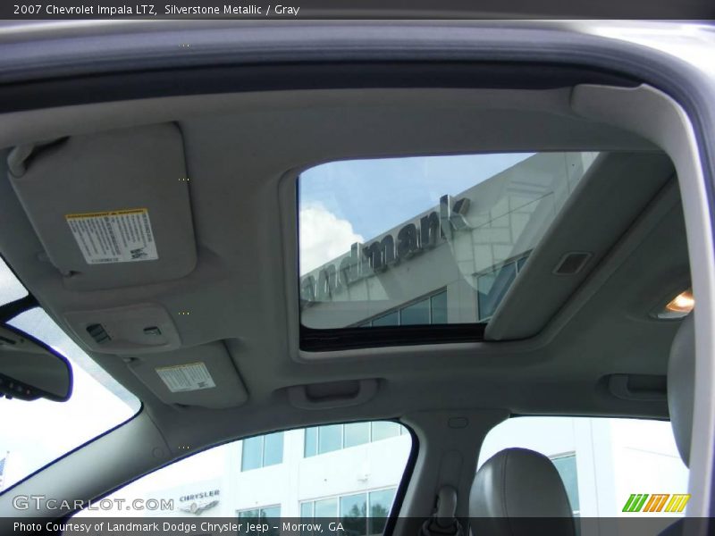 Silverstone Metallic / Gray 2007 Chevrolet Impala LTZ