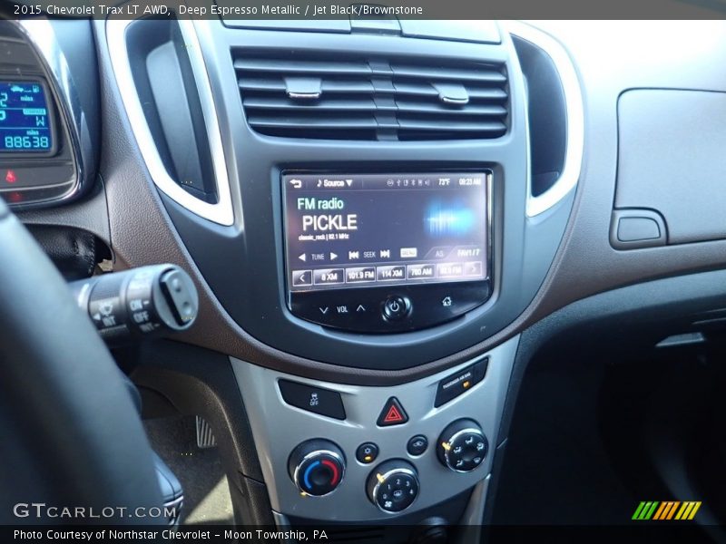 Deep Espresso Metallic / Jet Black/Brownstone 2015 Chevrolet Trax LT AWD