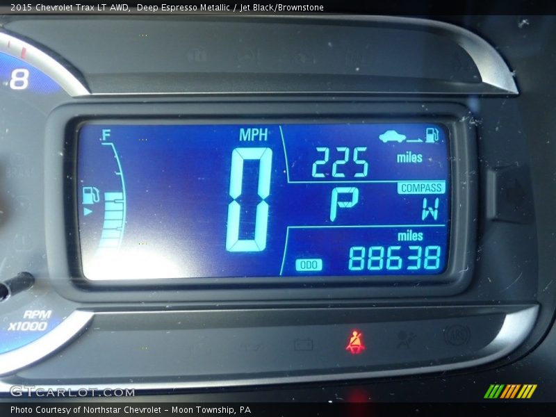 Deep Espresso Metallic / Jet Black/Brownstone 2015 Chevrolet Trax LT AWD
