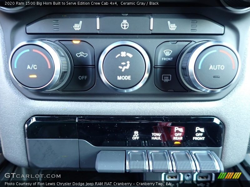 Controls of 2020 1500 Big Horn Built to Serve Edition Crew Cab 4x4