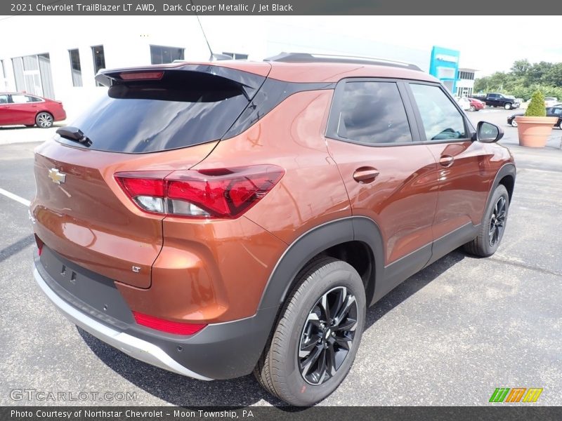 Dark Copper Metallic / Jet Black 2021 Chevrolet TrailBlazer LT AWD