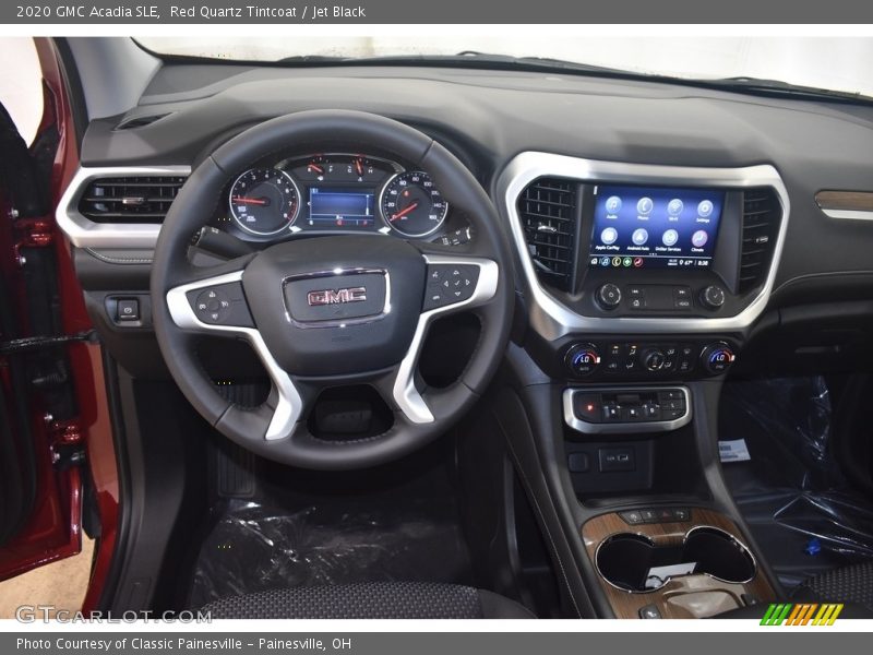 Red Quartz Tintcoat / Jet Black 2020 GMC Acadia SLE