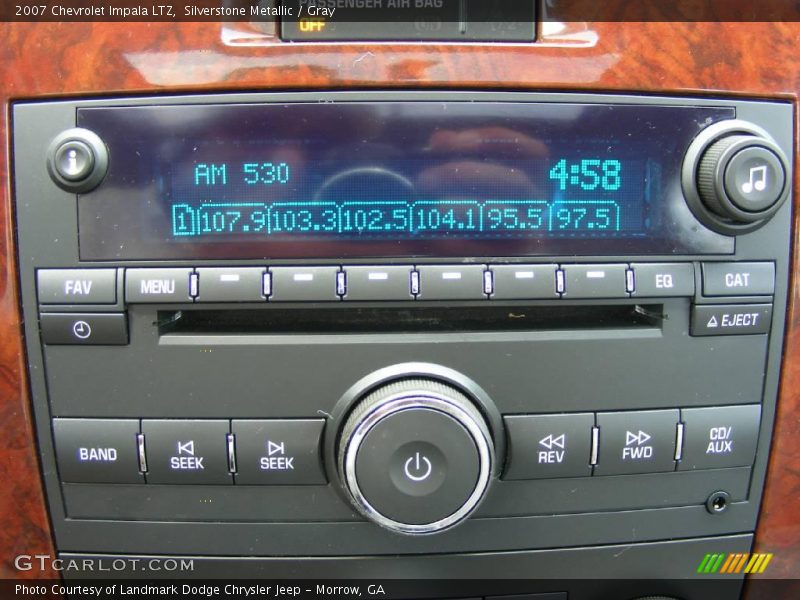 Silverstone Metallic / Gray 2007 Chevrolet Impala LTZ